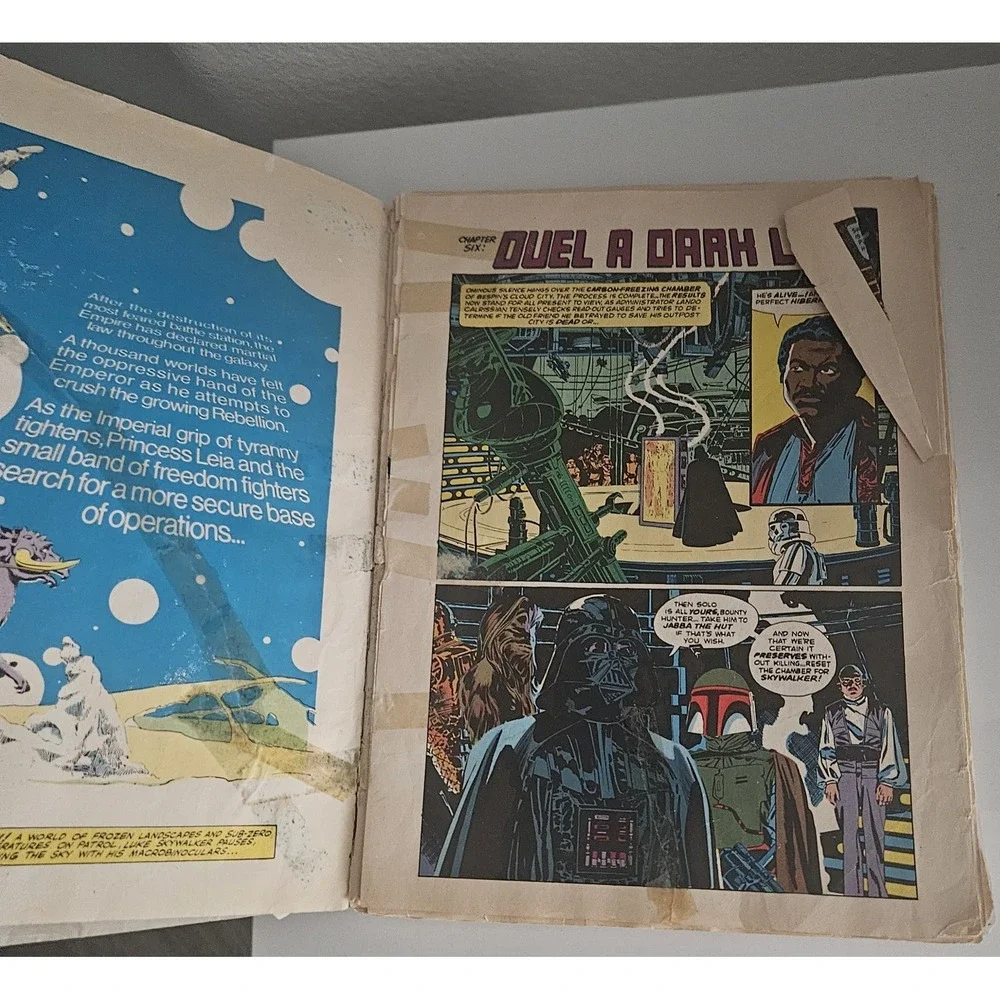 Marvel Comics 1980 Super Special Magazine Star Wars Empire Strikes Back